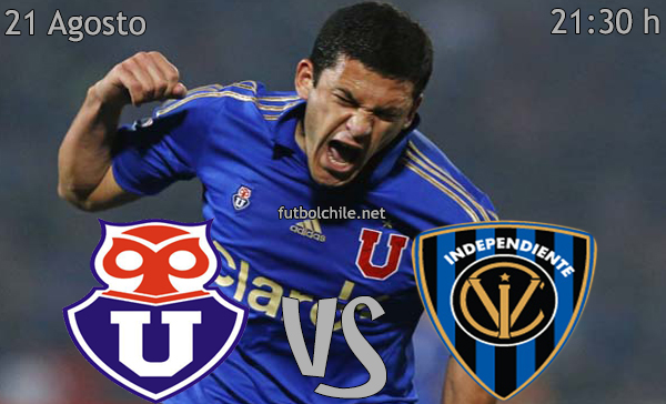 Universidad de Chile vs Independiente Jose Teran - Copa Sudamericana - 21:30 h - 21/08/2013